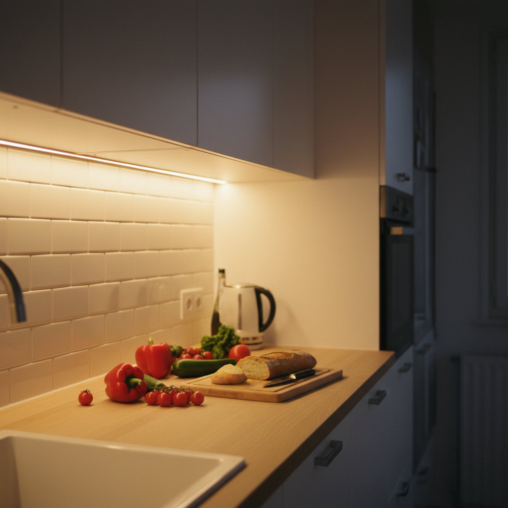 Lumière cuisine sans fil : la vraie solution en 2026
