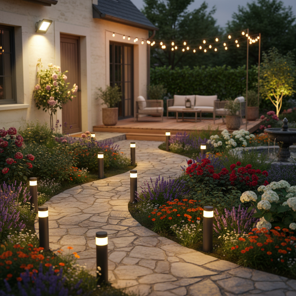 Éclairage Jardin Solaire : Quelle Lampe pour Chaque Zone ?