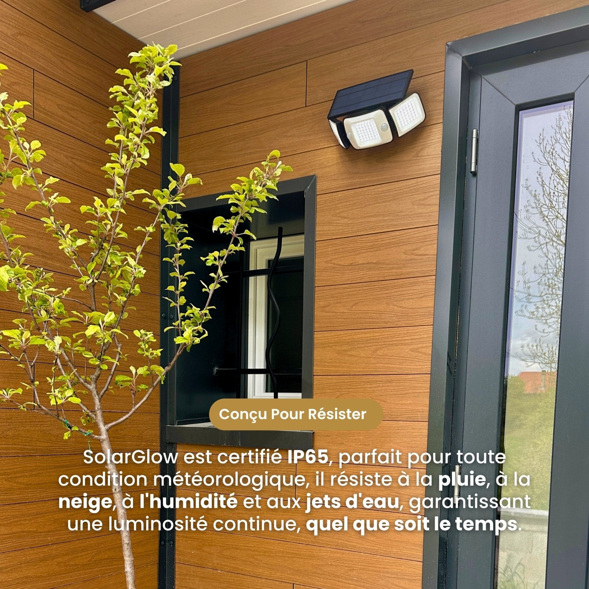 SolarGlow™ | Lampe Solaire Extérieur à Détecteurs de Mouvements - Lumic réglette led cuisine - sous meuble - dressing - couloirs