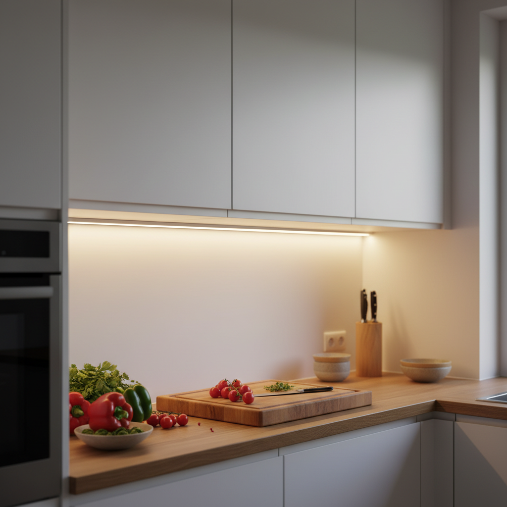 Éclairage sous meuble cuisine sans fil : le guide