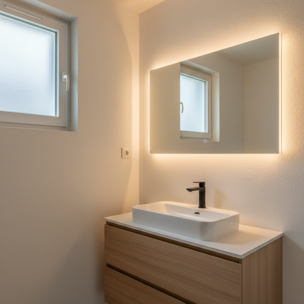 Réglette LED salle de bain : choisir selon les zones IP
