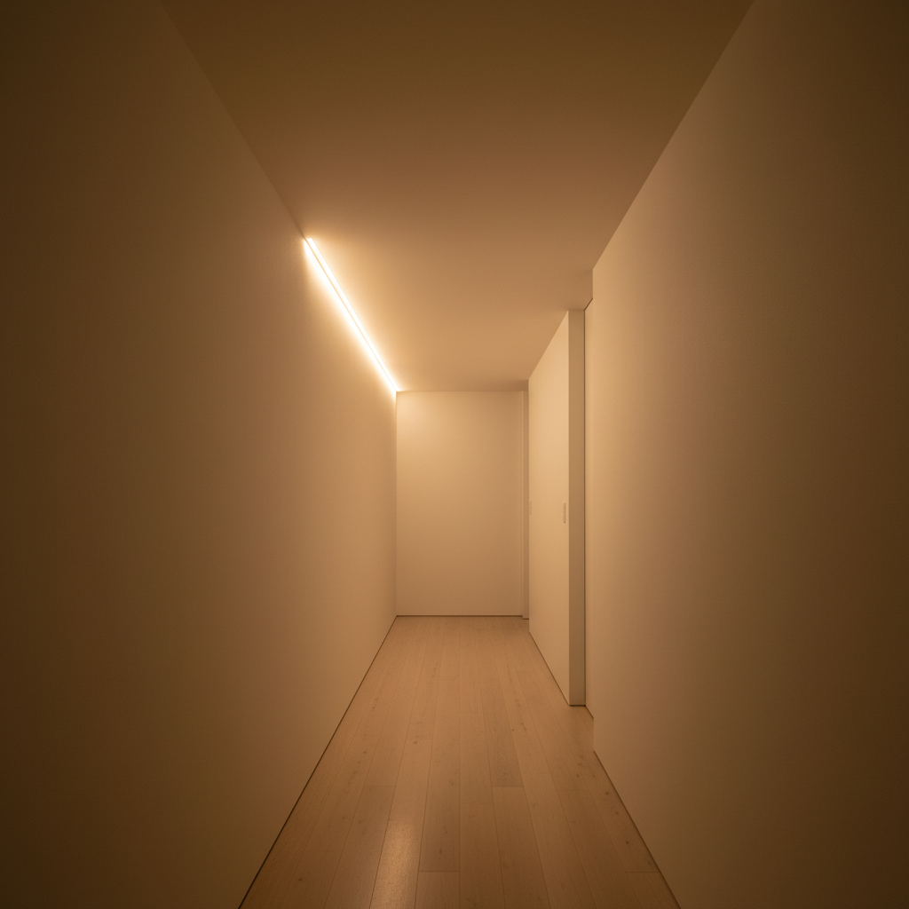 Lumière Couloir : Solutions LED pour Éclairer un Passage Sombre