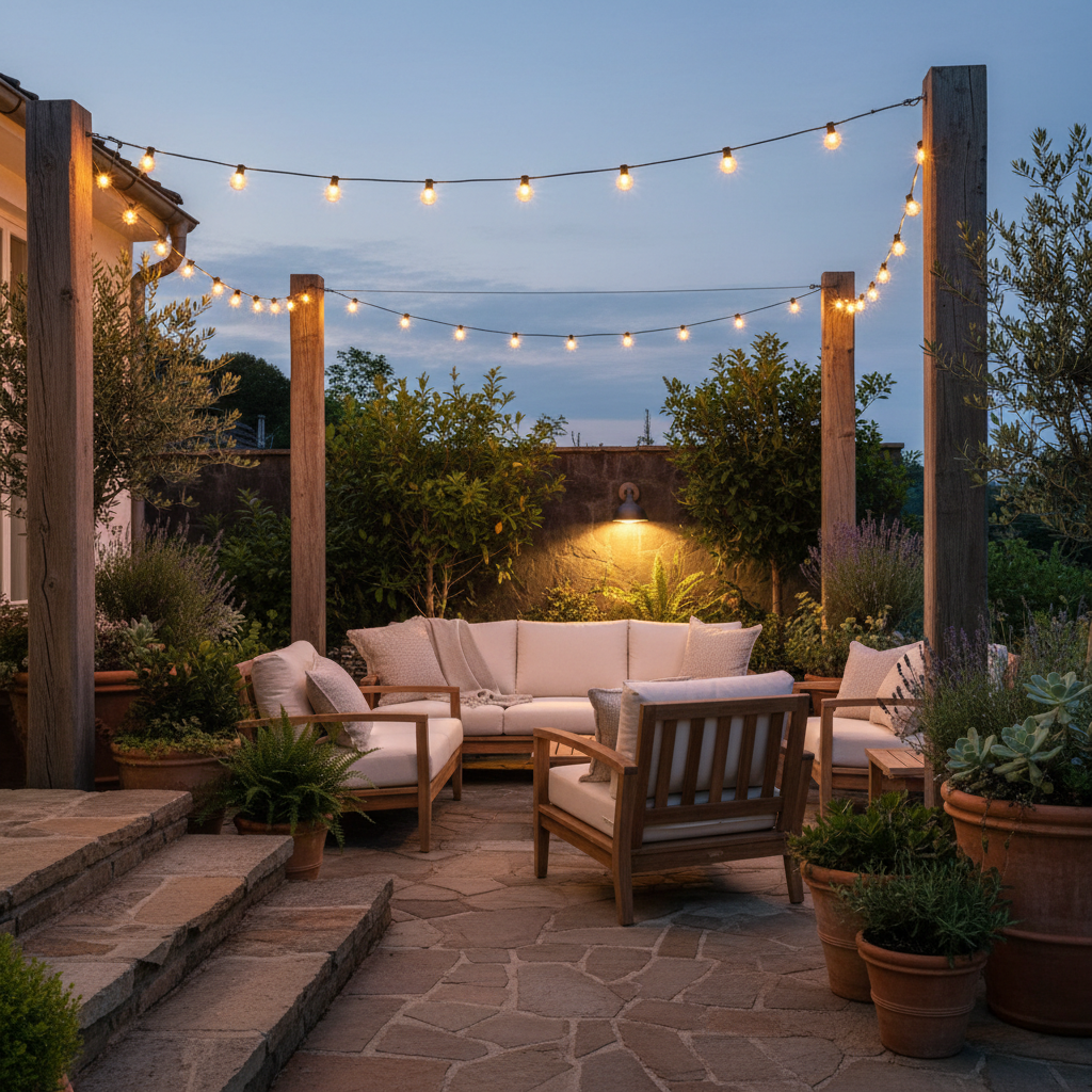 Éclairage terrasse sans fil : idées pour chaque ambiance