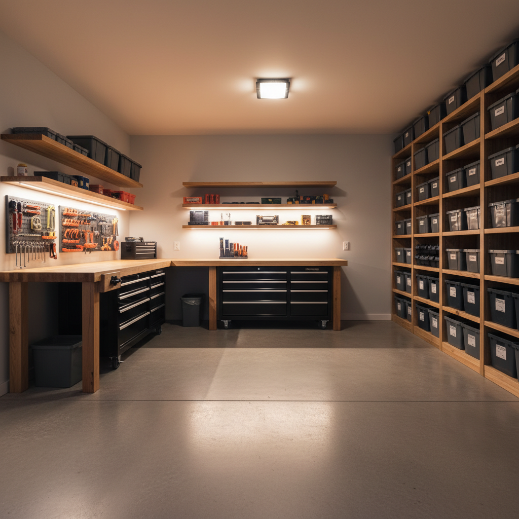Éclairage Garage LED : Quel Choix Selon l'Usage ?