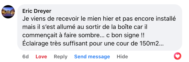 Customer testimonial 3