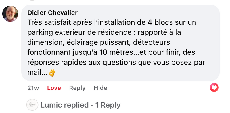 Customer testimonial 2