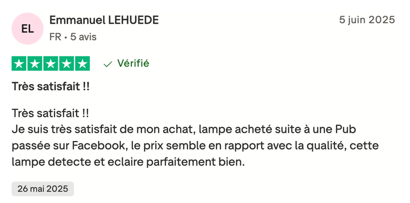 Customer testimonial 15