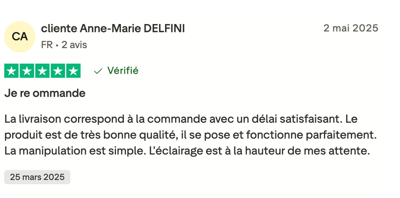 Customer testimonial 13