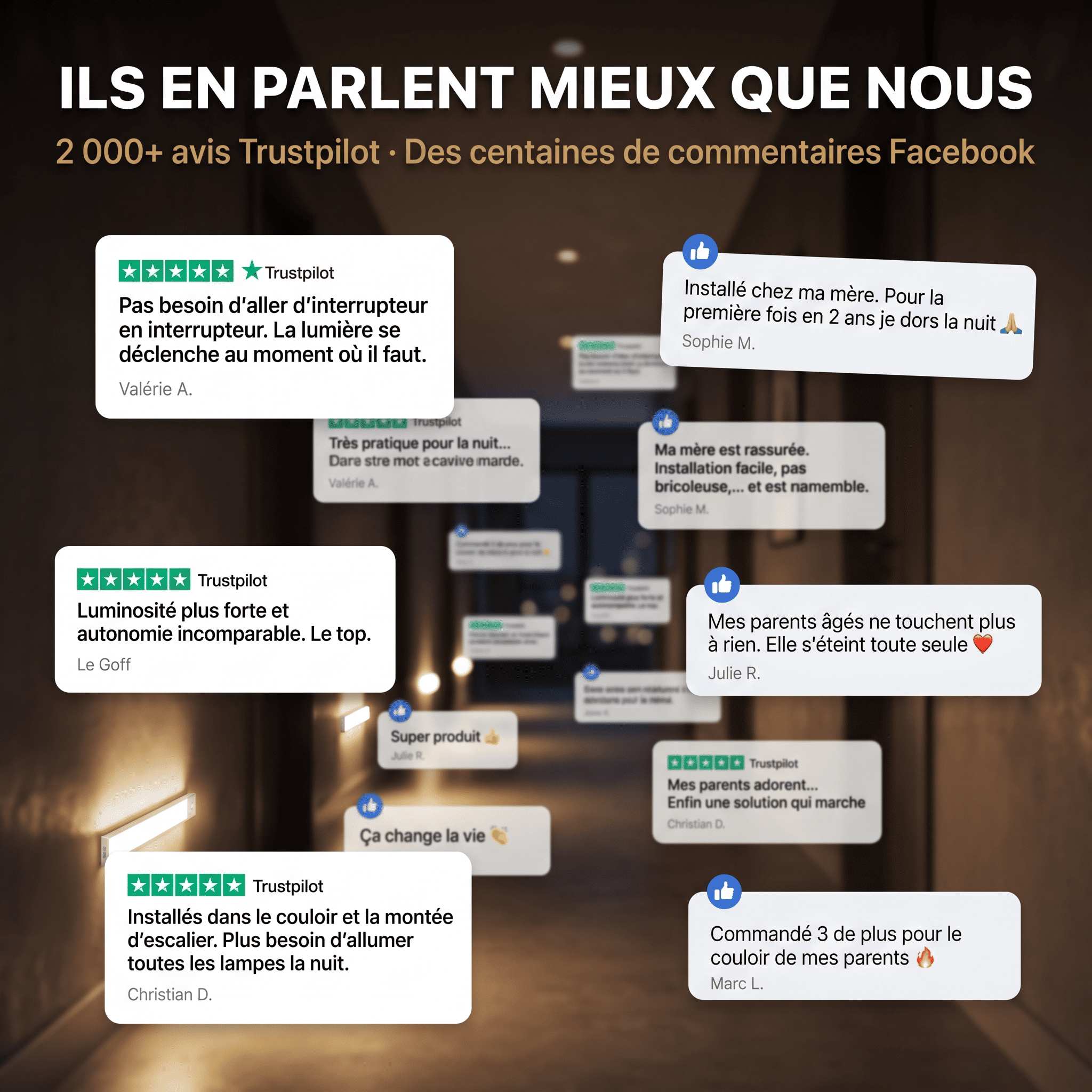 Mouvement 3.0™  | Réglette Lumineuse Automatique